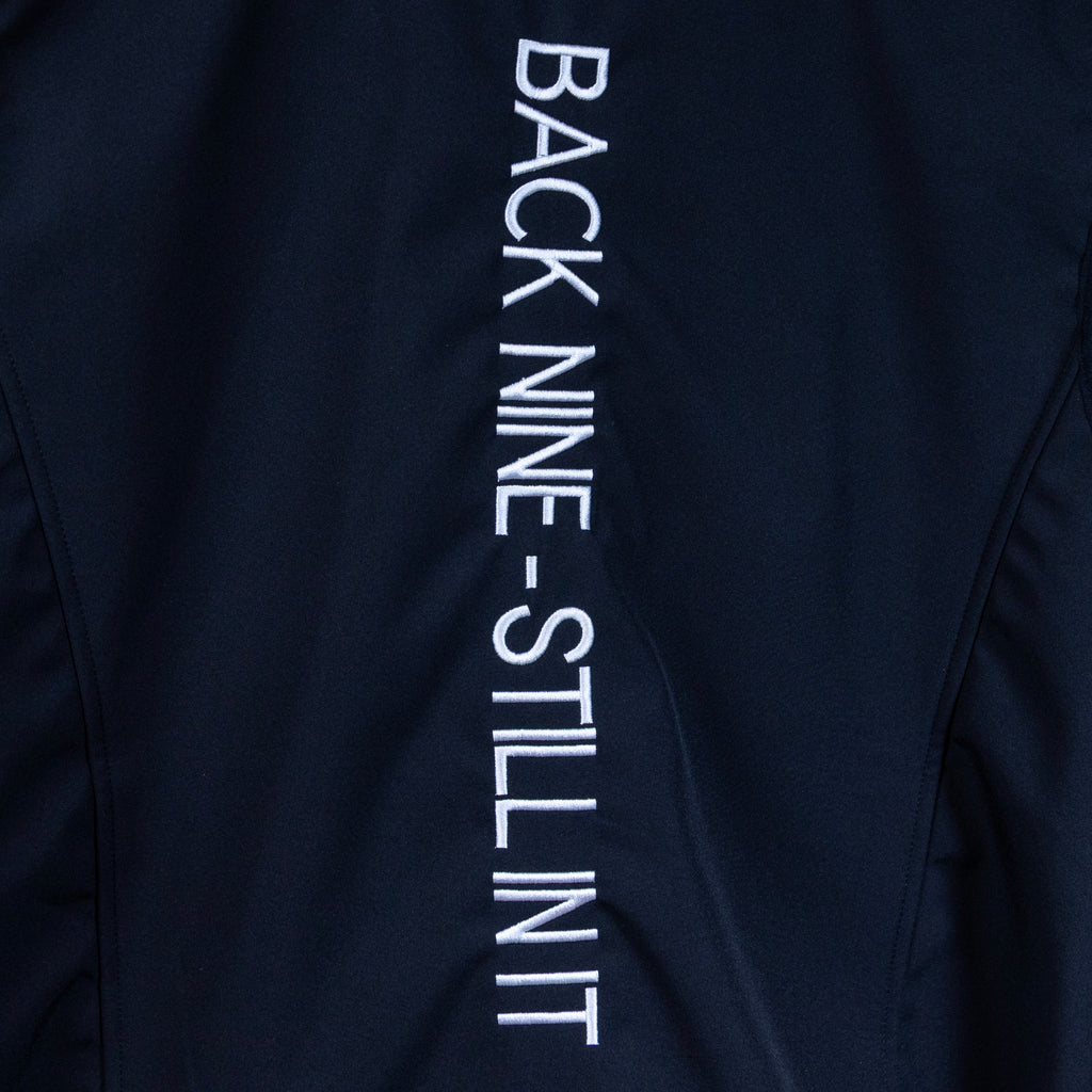 BACK9 Softshell Vest — Black