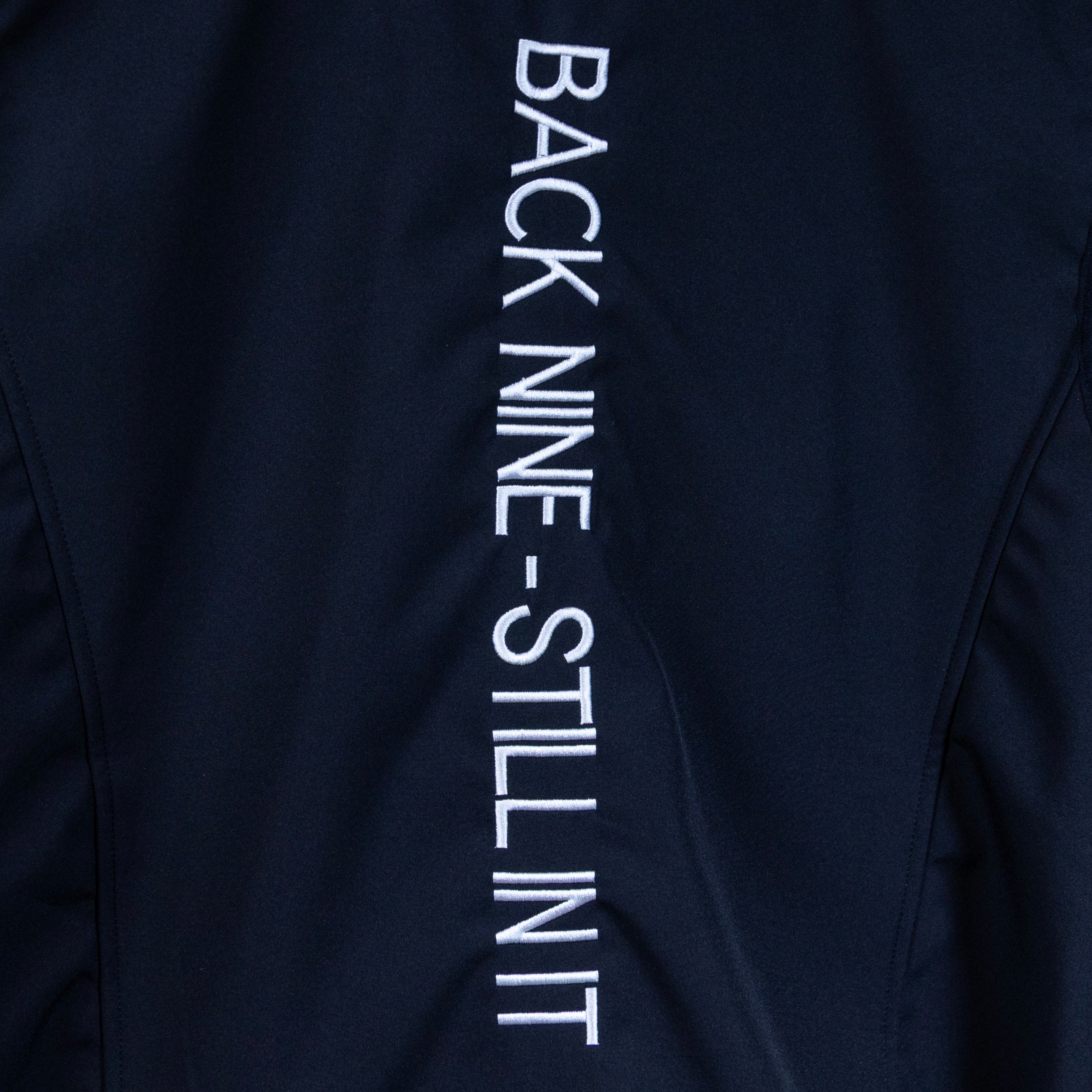 BACK9 Softshell Vest — Black